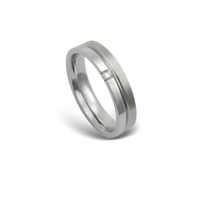 Prsten s briliantem Tribal RSDM31-BRIL