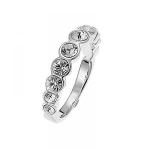 Prsten s krystaly Swarovski Oliver Weber Horizon