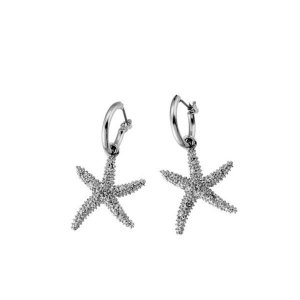 Náušnice s krystaly Swarovski Oliver Weber Starfish