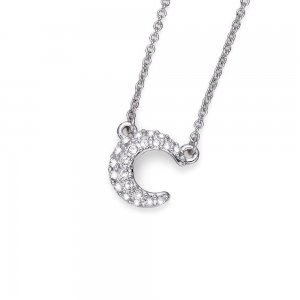 Přívěsek s krystaly Swarovski Oliver Weber Moon