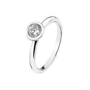 Stříbrný prsten Hot Diamonds Emozioni Scintilla Clear Innocence