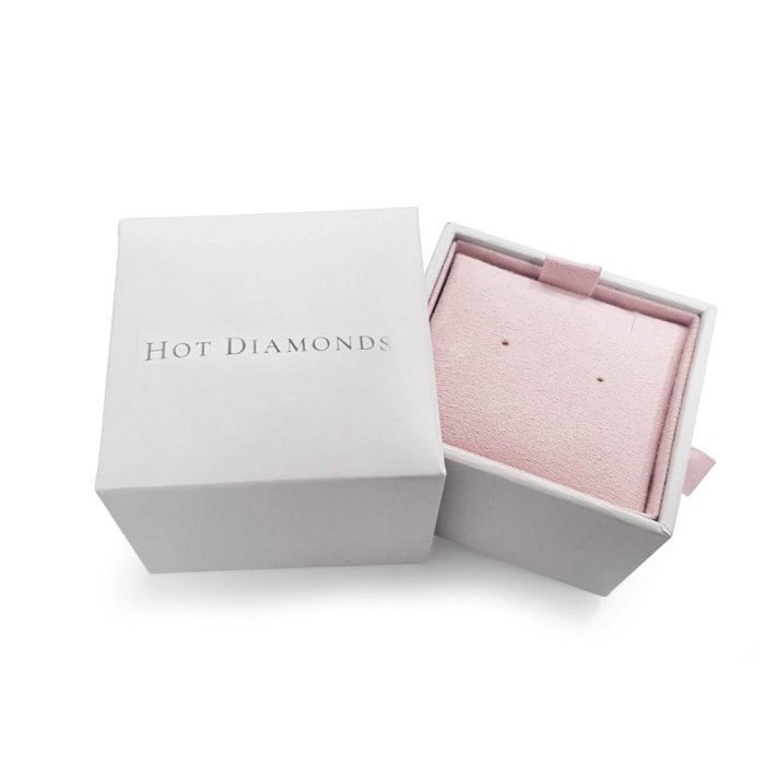 Stříbrné pozlacené náušnice Hot Diamonds x Jac Jossa Soul DE726