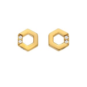 Stříbrné náušnice Hot Diamonds x Jac Jossa Hope DE756