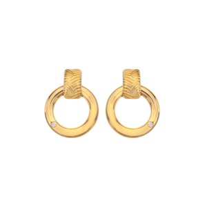 Stříbrné náušnice Hot Diamonds x Jac Jossa Hope DE677