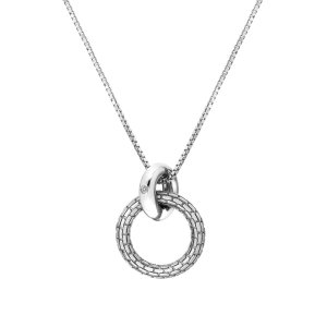 Stříbrný přívěsek Hot Diamonds Woven DP866