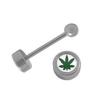 Piercing do jazyka KANABIS HRPP7
