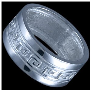Prsten stříbrný, obroučka