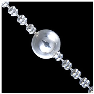 Řetízek na krk stříbrný, 1551-120 bead/ball