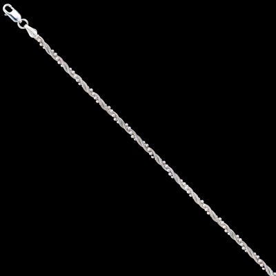 Řetízek stříbrný, 2RB magic round bead