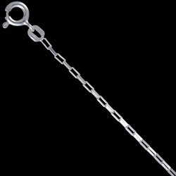 Řetízek stříbrný, 1703-022 Box Chain Long