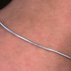 Náramek stříbrný, 1481-020 Snake SR5, 0