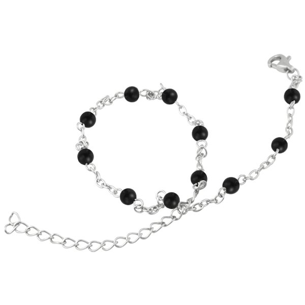 Řetízek na nohu BAF02-BLACK