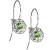 Náušnice s krystaly Swarovski ESSW08-PERIDOT