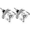 Náušnice s krystaly Swarovski ESSW17-CZ