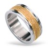 Prsten z chirurgické oceli RSS424-ROSEGOLD