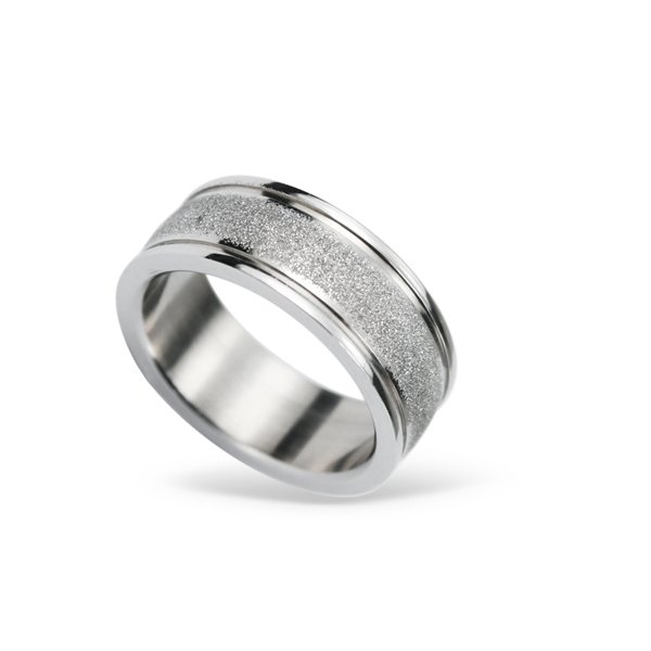 Prsten z chirurgické oceli RSS424