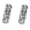 Náušnice s krystaly Swarovski Oliver Weber Four Crystal