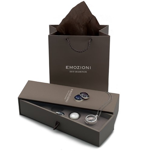 Stříbrný přívěsek Hot Diamonds Emozioni Luna Coin Keeper
