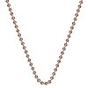 Stříbrný řetízek Hot Diamonds Emozioni Rose Gold Bead Chain 18