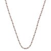 Stříbrný řetízek Hot Diamonds Emozioni Silv and Rose Gold Bead Chain 30