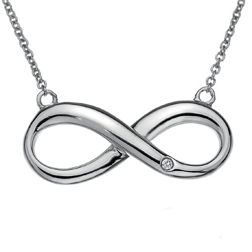 Stříbrný náhrdelník Hot Diamonds Infinity DN096