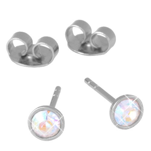 Náušnice s krystaly Swarovski ESSW10-CZAB