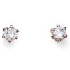 Náušnice s krystaly Swarovski Oliver Weber Brilli 22364RG