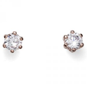 Náušnice s krystaly Swarovski Oliver Weber Brilli 22364RG