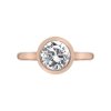 Stříbrný prsten Hot Diamonds Emozioni Riflessi Rose Gold