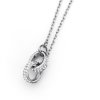 Přívěsek s krystaly Swarovski Oliver Weber Couple 11613R