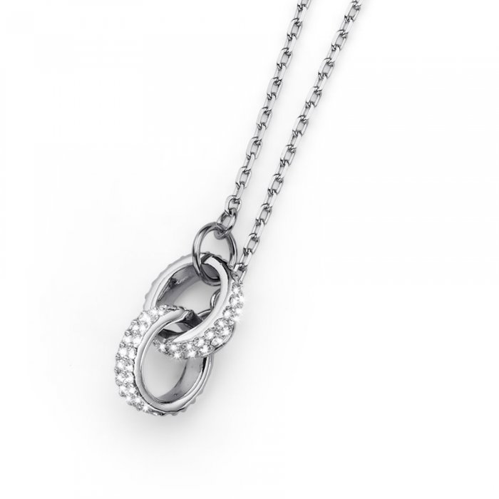 Přívěsek s krystaly Swarovski Oliver Weber Couple 11613R