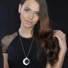 Stříbrný přívěsek Hot Diamonds Emozioni Luna Coin Keeper