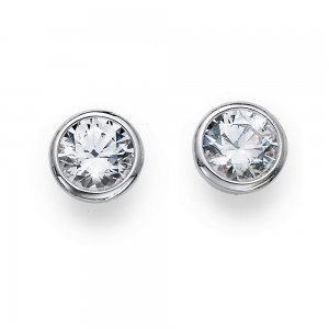 Náušnice s krystaly Swarovski Oliver Weber Basic CZ cry