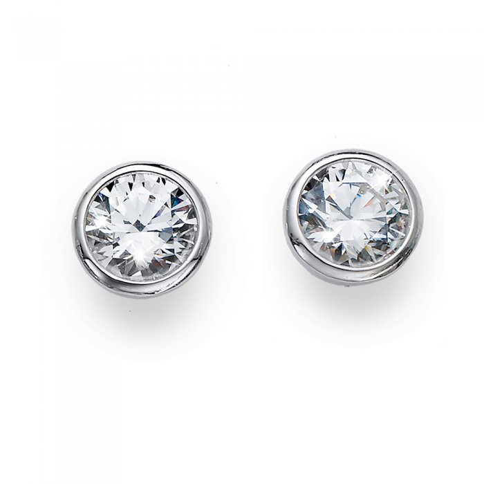 Náušnice s krystaly Swarovski Oliver Weber Basic CZ cry