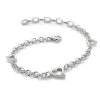 Stříbrný náramek Hot Diamonds Love DL564