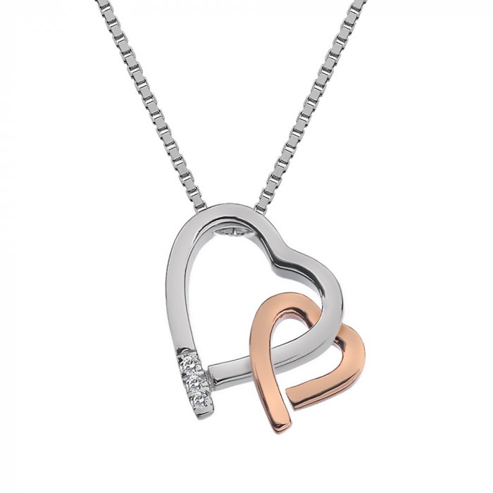 Stříbrný přívěsek Hot Diamonds Love DP660