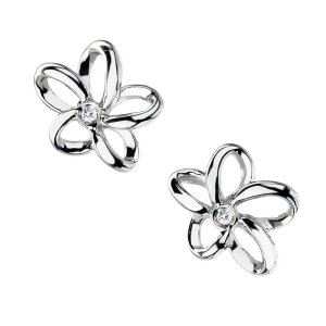 Stříbrné náušnice HOT DIAMONDS Paradise DE248