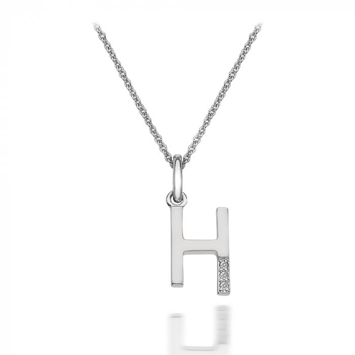 Přívěsek Hot Diamonds Micro H Clasic DP408