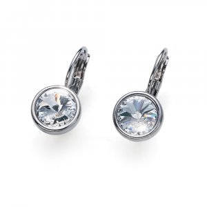 Náušnice s krystaly Swarovski Oliver Weber Young crystal