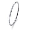 Náramek s krystaly Swarovski Oliver Weber Plain Steel