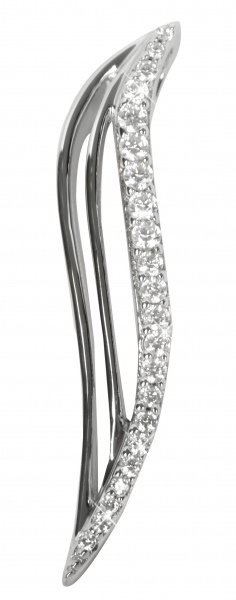 Silver Cat stříbrný přívěsek s krystaly SC038
