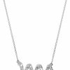 Silver Cat Spirálovitý náhrdelník se zirkony SC259