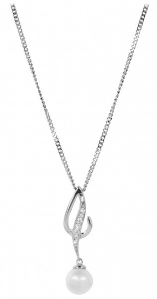 Silver Cat Stříbrný náhrdelník se zirkony SC283