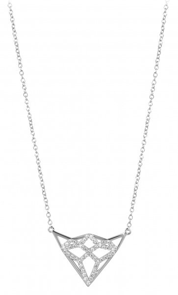 Silver Cat Stříbrný náhrdelník se zirkony SC292