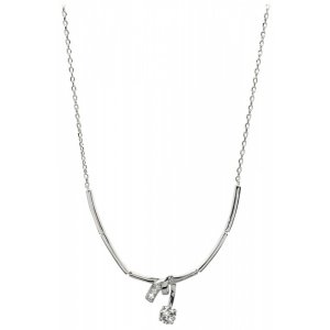 Silver Cat stříbrný náhrdelník se zirkony SC204