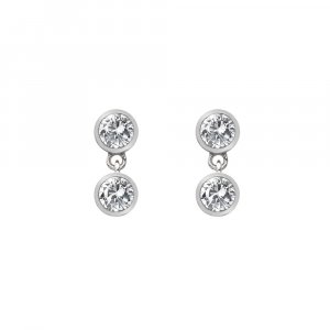 Stříbrné náušnice Hot Diamonds Willow DE586
