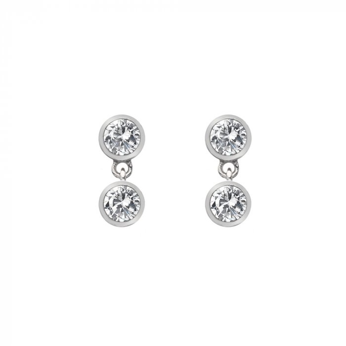 Stříbrné náušnice Hot Diamonds Willow DE586