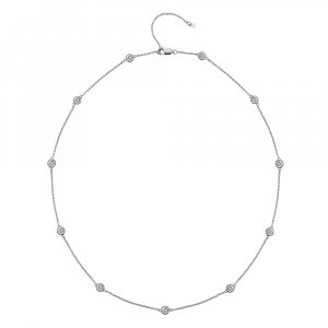 Stříbrný náhrdelník Hot Diamonds Willow 45 DN130
