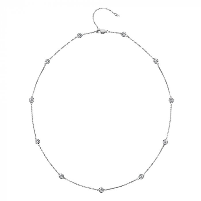 Stříbrný náhrdelník Hot Diamonds Willow 45 DN130