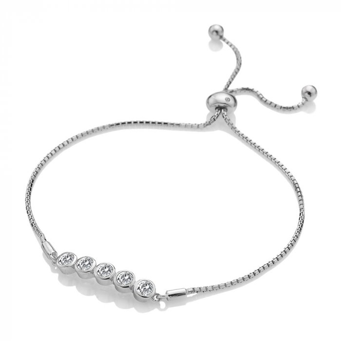 Stříbrný náramek Hot Diamonds Willow DL581